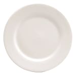Oneida® Buffalo® China 8-1/8in Plate, Bright White with Rolled Edge